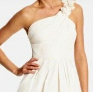 One shoulder cocktail dress
